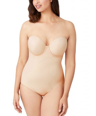 Red Carpet Strapless Shaping Bodybriefer 801219 Tan/Beige $46.86 Shapewear