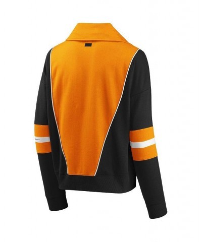 Women's Tennessee Volunteers Colorblocked Half-Zip Jacket Black, Tennessee Orange $42.39 Jackets