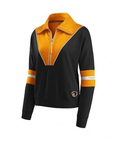 Women's Tennessee Volunteers Colorblocked Half-Zip Jacket Black, Tennessee Orange $42.39 Jackets