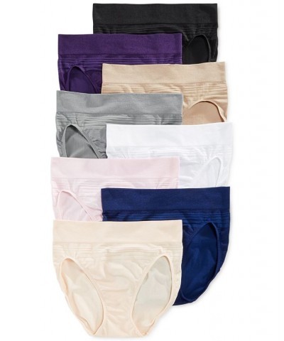 Warners No Pinching No Problems Dig-Free Comfort Waist Smooth and Seamless Hi-Cut RT5501P Ivory/Cream $9.41 Panty