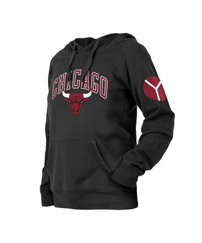 Women's Black Chicago Bulls 2022/23 City Edition Pullover Hoodie Black $39.74 Sweatshirts