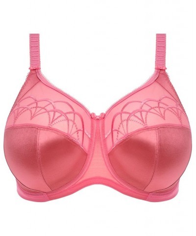 Cate Full Figure Underwire Lace Cup Bra EL4030 Online Only Desert Rose $33.84 Bras