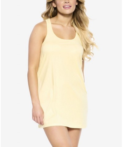 Organic Cotton Racerback Chemise Nightgown Daffodil $31.35 Sleepwear