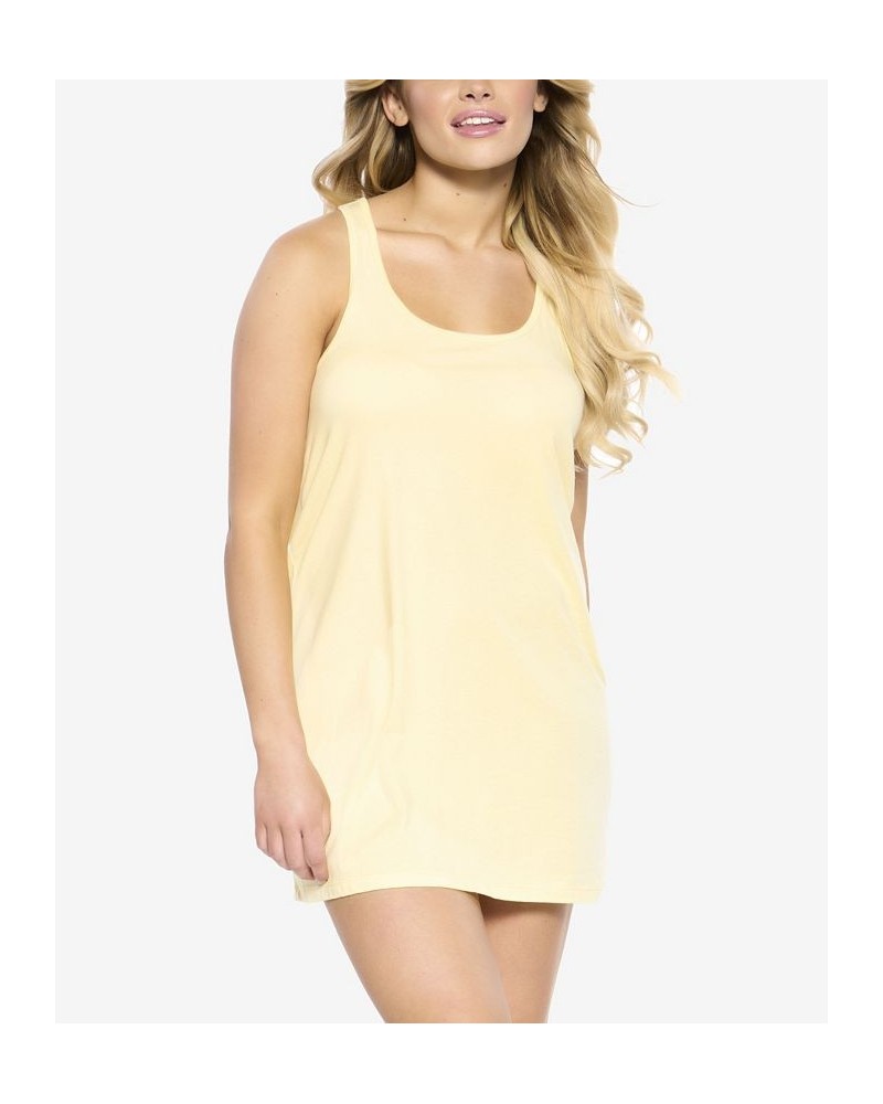 Organic Cotton Racerback Chemise Nightgown Daffodil $31.35 Sleepwear