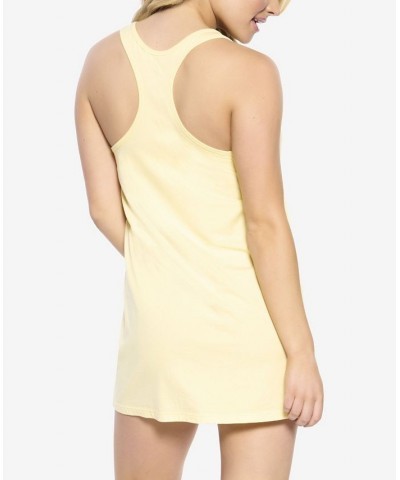 Organic Cotton Racerback Chemise Nightgown Daffodil $31.35 Sleepwear