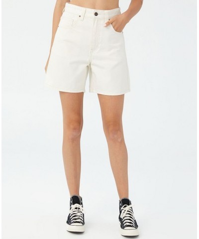 Women's Dad Denim Shorts Dunes Finished $25.00 Shorts