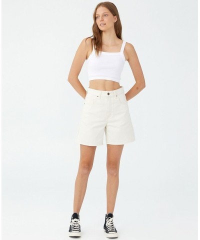 Women's Dad Denim Shorts Dunes Finished $25.00 Shorts