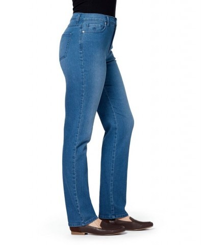 Women's Amanda Classic Straight Jeans in Regular Short & Long Black Rinse $17.69 Jeans