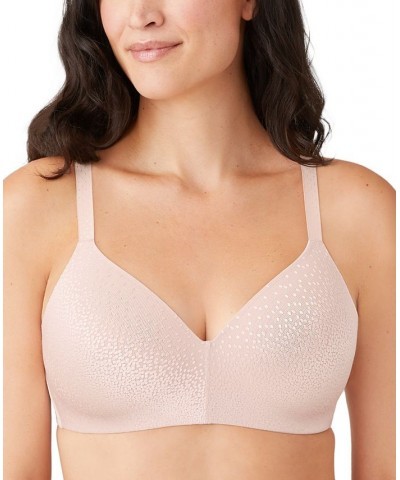 Women's Back Appeal Wirefree Contour Bra 856303 Pink $38.64 Bras