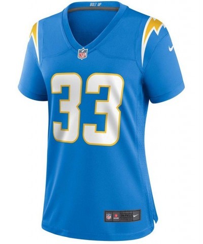 Women's Derwin James Powder Blue Los Angeles Chargers Game Jersey Powder Blue $48.10 Jersey