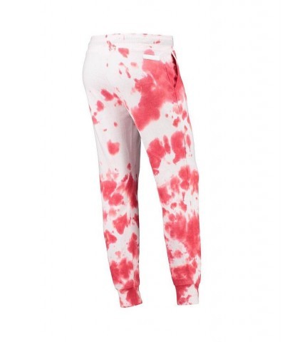 Women's White Red Washington Nationals Melody Tie-Dye Jogger Pants White, Red $48.59 Pants