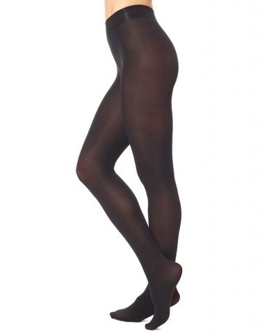 Women's Super Opaque Tights Black $15.68 Hosiery