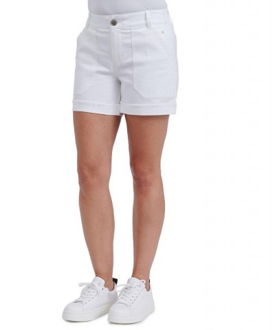 Women's Ab Solution High Rise Shorts Optic White $34.32 Shorts