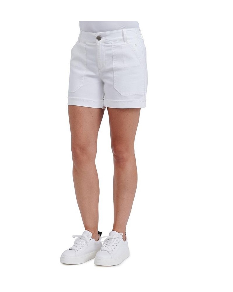 Women's Ab Solution High Rise Shorts Optic White $34.32 Shorts