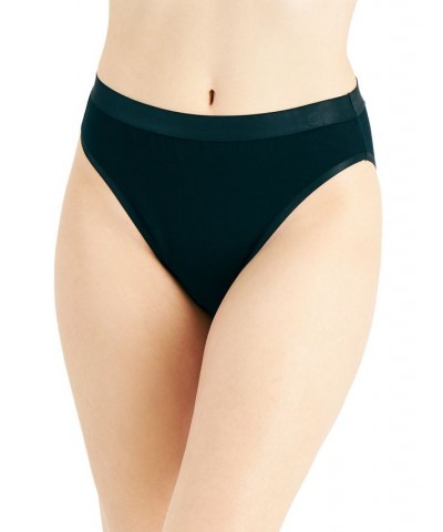Women's Hi-Cut Bikini Underwear Black $8.31 Panty
