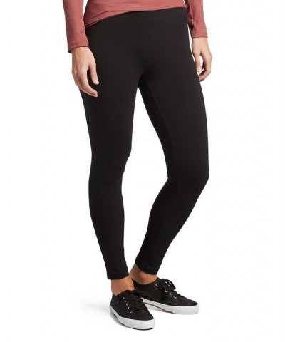 Women's Cotton Leggings Black $13.51 Pants