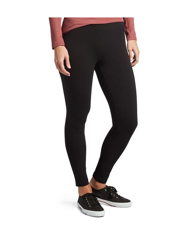 Women's Cotton Leggings Black $13.51 Pants