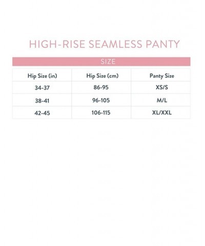 Women's High Rise Seamless Panty Butterscotch $10.07 Panty