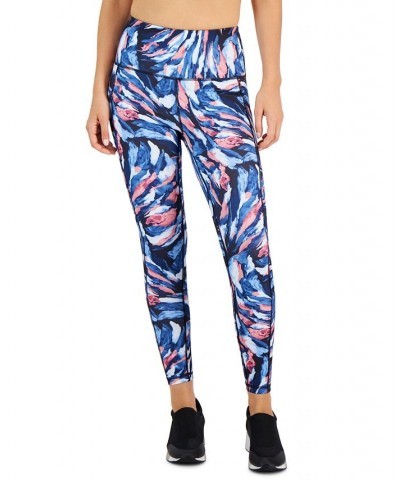 Petite Painterly Waves 7/8 Leggings Painterly Black $12.85 Pants