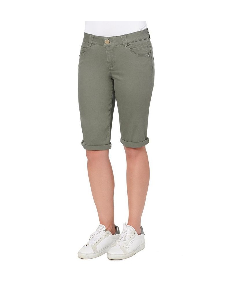 Women's Ab Solution 13" Bermuda Shorts Green $37.44 Shorts