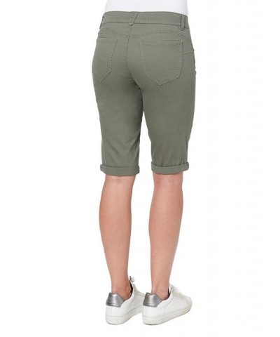 Women's Ab Solution 13" Bermuda Shorts Green $37.44 Shorts