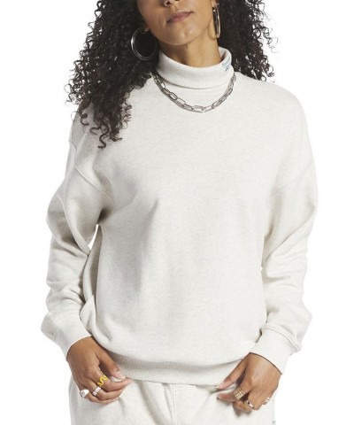 Women's Classics Cotton Long-Sleeve Sweatshirt Multi $26.68 Tops