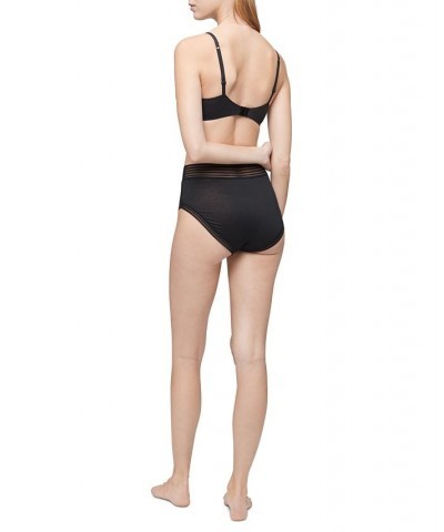 Women's Ultra-Soft Modal Modern Brief Underwear QD3868 Black $10.64 Panty