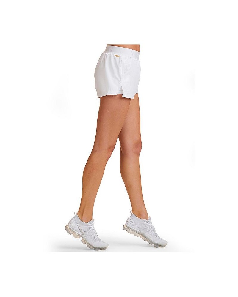 Adult Women Plus Size Court Short White $45.58 Shorts