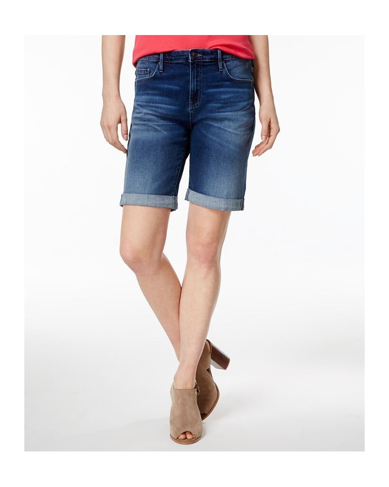 Women's TH Flex Cuffed Bermuda Shorts Ink Blue $24.29 Shorts