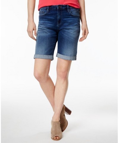 Women's TH Flex Cuffed Bermuda Shorts Ink Blue $24.29 Shorts