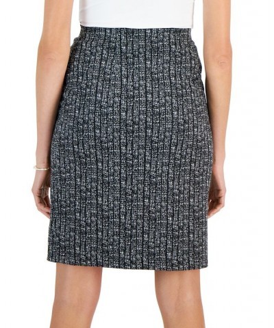 Petite Pull-On Pencil Skirt Black/vanilla Ice $30.42 Skirts