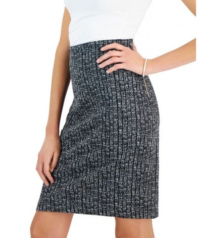 Petite Pull-On Pencil Skirt Black/vanilla Ice $30.42 Skirts