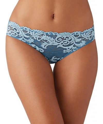 Women's Instant Icon Bikini Underwear 843322 Provincial Blue /Angel Falls $19.61 Panty