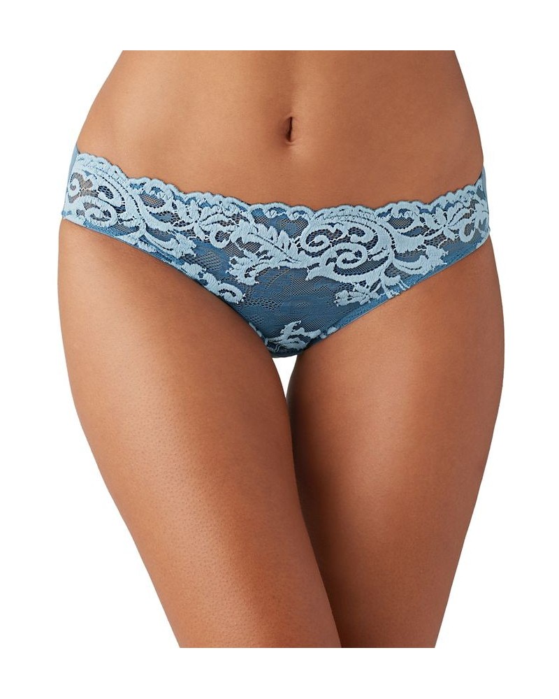 Women's Instant Icon Bikini Underwear 843322 Provincial Blue /Angel Falls $19.61 Panty