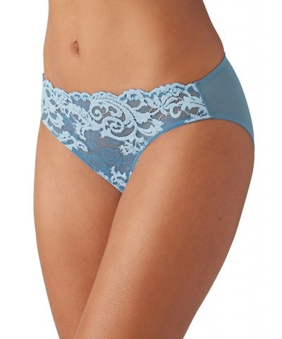 Women's Instant Icon Bikini Underwear 843322 Provincial Blue /Angel Falls $19.61 Panty