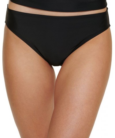 Bandeau Bikini Top & Ruched Bottom Black $36.96 Swimsuits