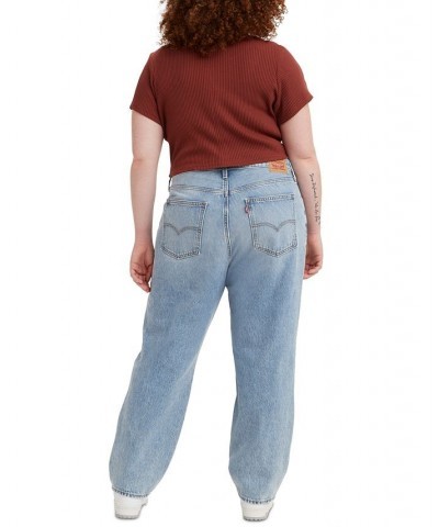 Trendy Plus Size Women's '94 Baggy Jeans Blue $38.40 Jeans