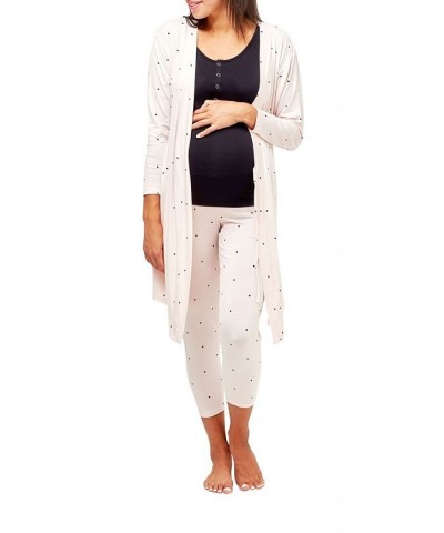 Second Skin Maternity Robe White $46.06 Sleepwear
