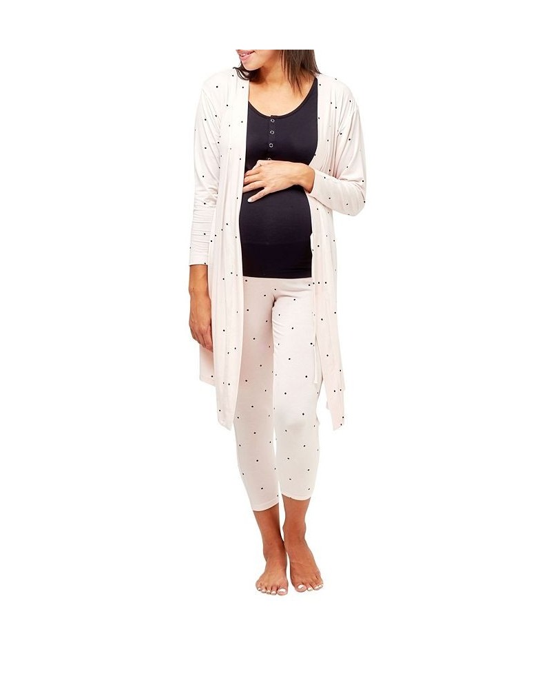 Second Skin Maternity Robe White $46.06 Sleepwear