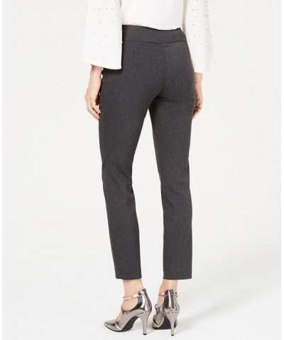 Women's Tummy-Control Pull-On Skinny Pants Regular Short and Long Lengths Deep Black $16.80 Pants