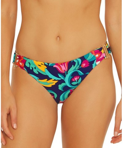 Women's India Garden Hardware Hipster Bikini Bottoms Multi $39.20 Swimsuits