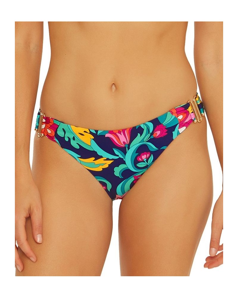 Women's India Garden Hardware Hipster Bikini Bottoms Multi $39.20 Swimsuits