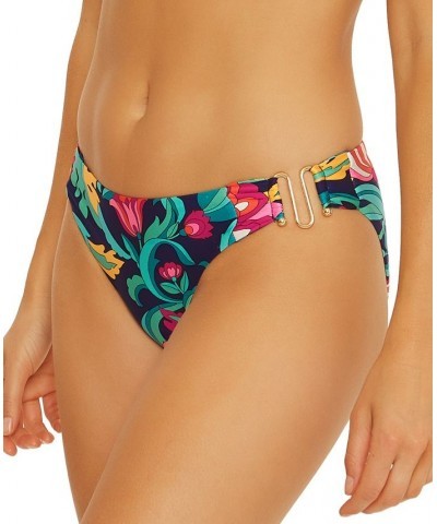 Women's India Garden Hardware Hipster Bikini Bottoms Multi $39.20 Swimsuits