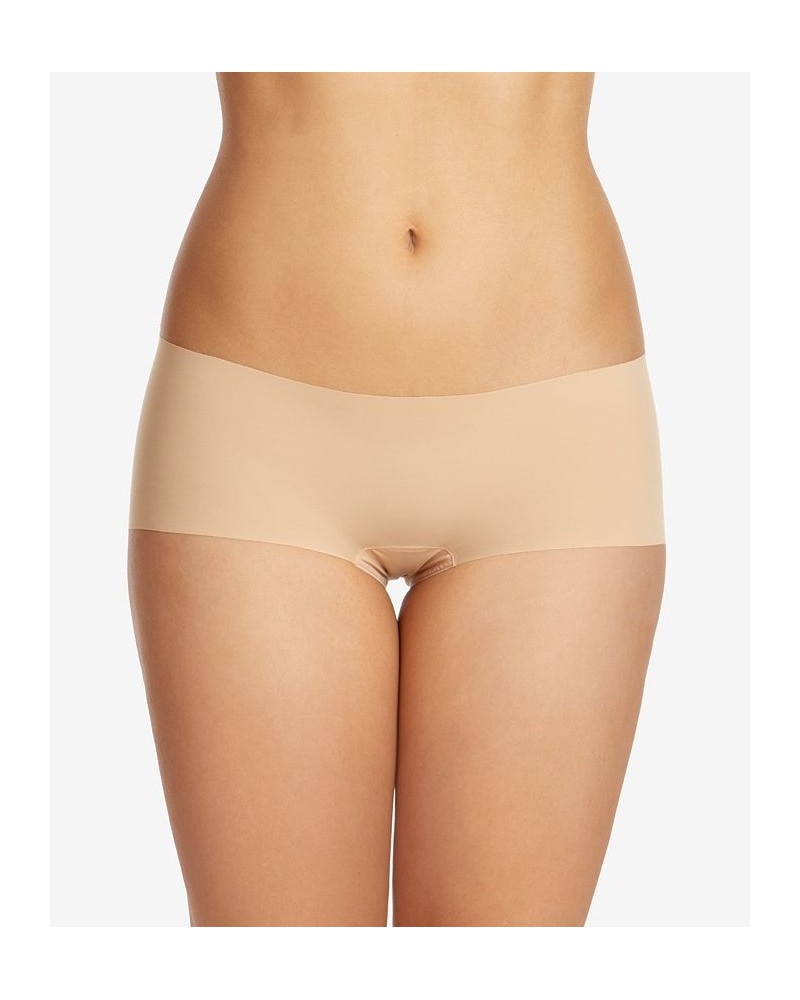 Women's Breathe Boyshorts Underwear Taupe (Nude 5) $16.44 Panty