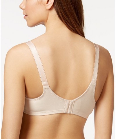 Double Support Cotton Wireless Bra with Cool Comfort 3036 Tan/Beige $11.88 Bras