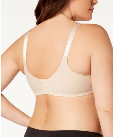 Double Support Cotton Wireless Bra with Cool Comfort 3036 Tan/Beige $11.88 Bras