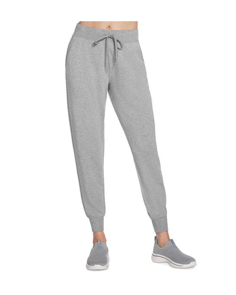 Women's Restful Drawstring Jogger Pants Gray $12.60 Pants