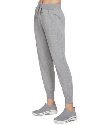 Women's Restful Drawstring Jogger Pants Gray $12.60 Pants