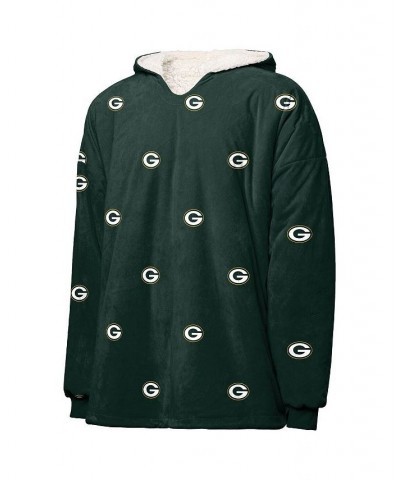 Women's Green Bay Packers Repeat Print Reversible Hoodeez Green $40.85 Sweatshirts