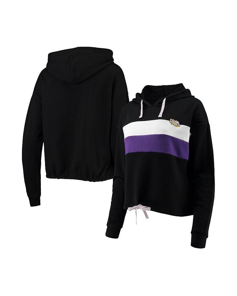 Women's Black Purple LSU Tigers Leave Your Mark Pullover Hoodie Black, Purple $35.09 Sweatshirts